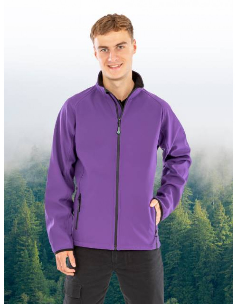 Jachetă softshell cu 2 straturi pentru bărbați, imprimabilă